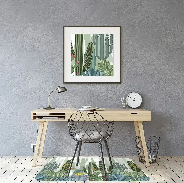 Podloga za stol Flowering cacti