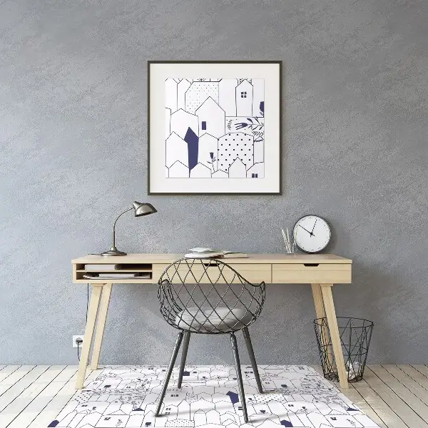 Podloga za stol Sketched city