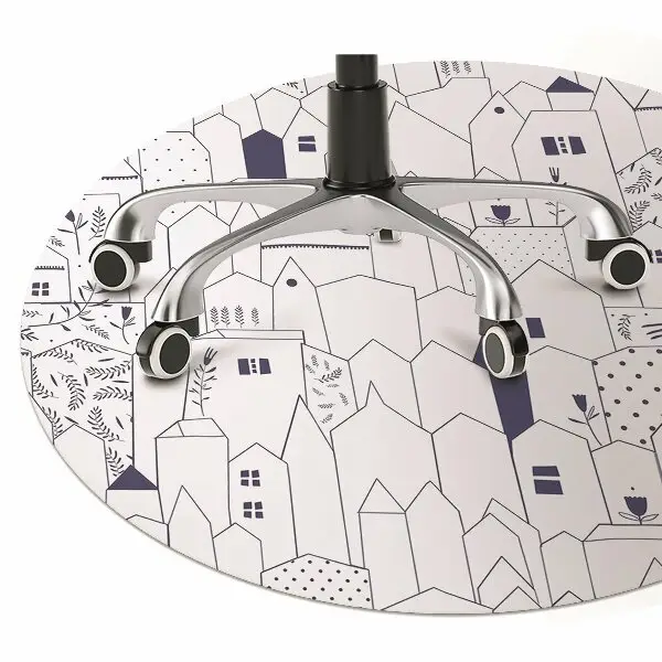 Podloga za stol Sketched city