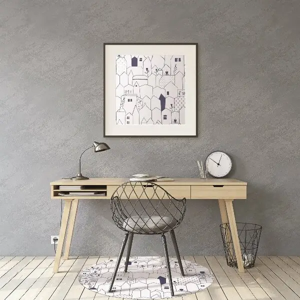 Podloga za stol Sketched city