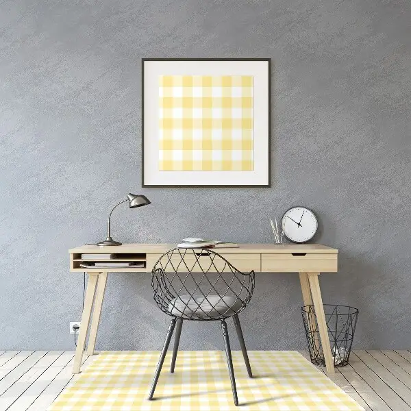 Podloga za pisarniški stol Yellow grille