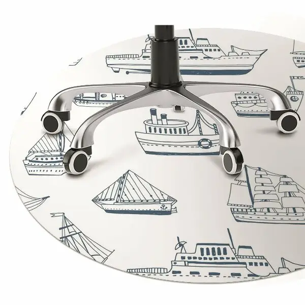 Podloga za pisarniški stol Blue ships