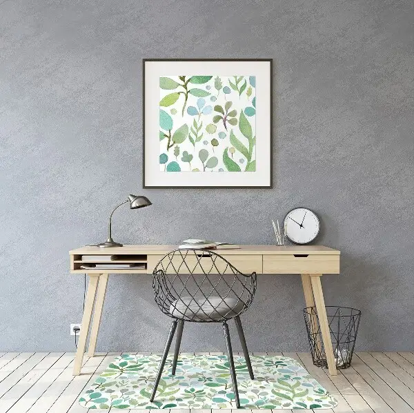 Podloga za stol Green leaves