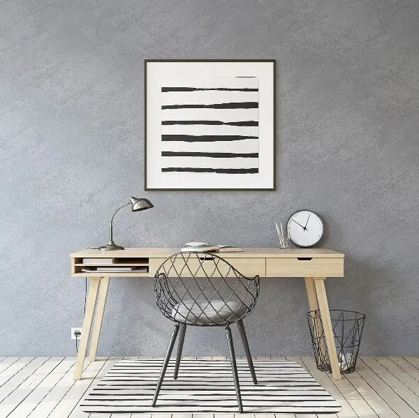 Podloga za stol Black lines