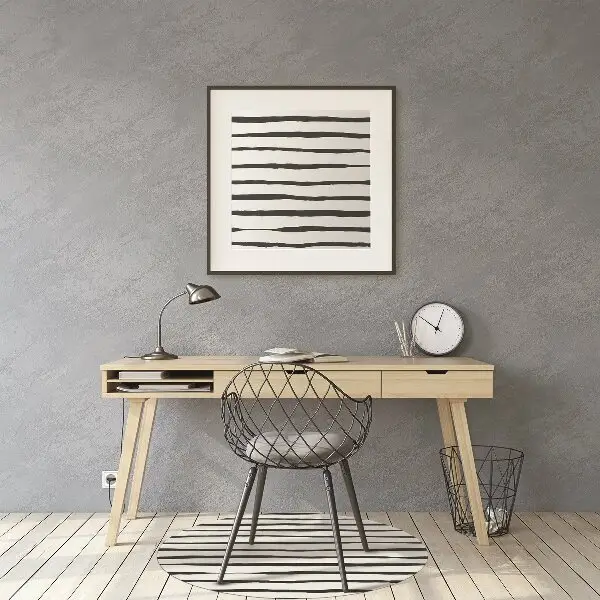 Podloga za stol Black lines