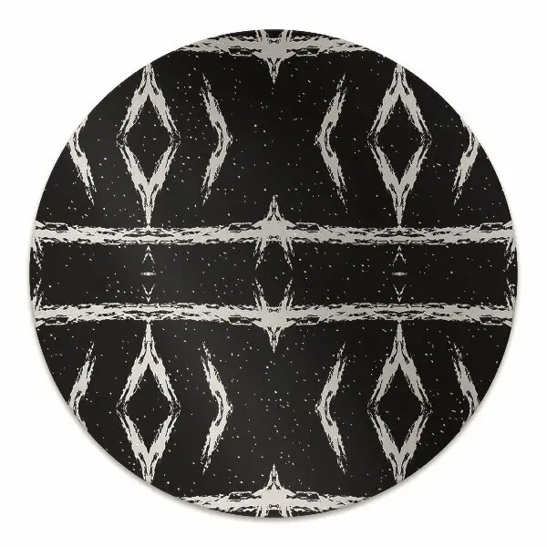 Podloga za stol Black abstraction