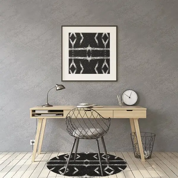 Podloga za stol Black abstraction