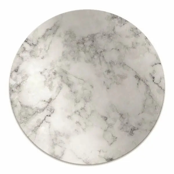 Podloga za pisarniški stol White marble