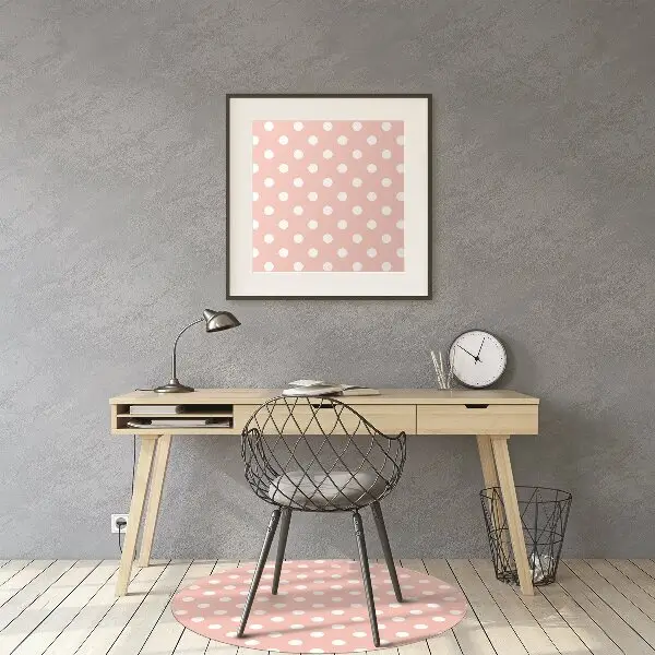 Podloga za stol White dots