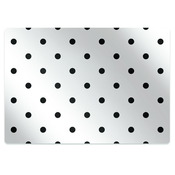 Podloga za stol Black dots