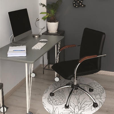 Podloga za pisarniški stol Pineapple pattern
