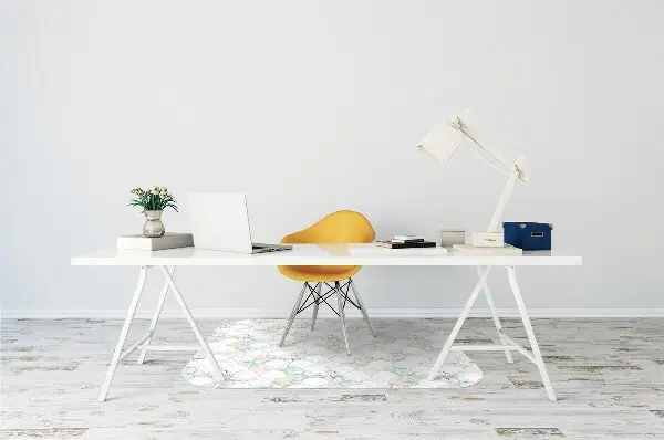 Zaščitna podloga za stol Pastel marble