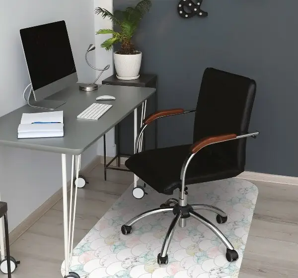 Zaščitna podloga za stol Pastel marble