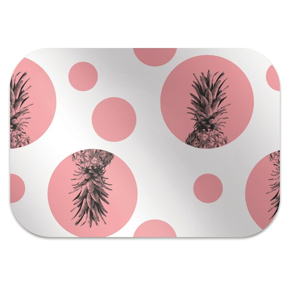 Zaščitna podloga za stol Pink pineapple