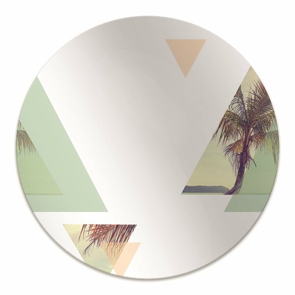 Podloga za pisarniški stol Palms in triangles