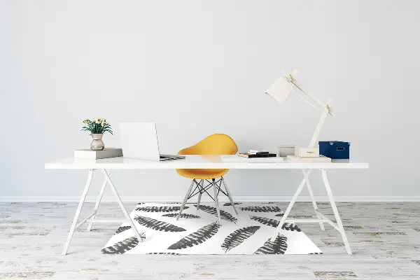 Podloga za pisarniški stol Boho style feathers