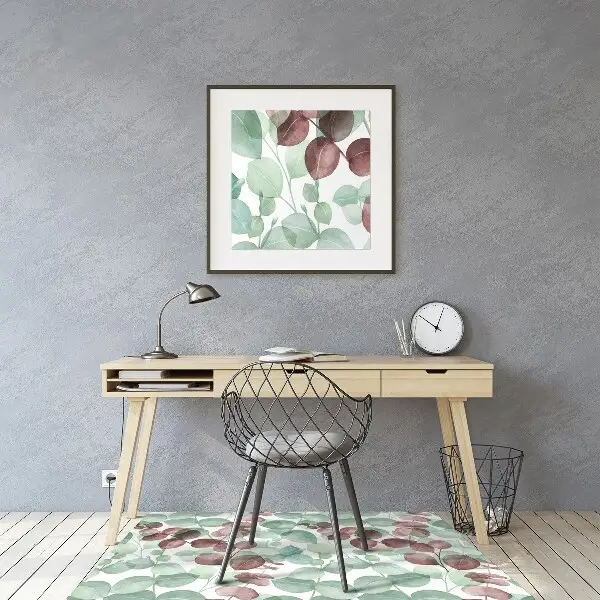 Podloga za pisarniški stol Floral pattern