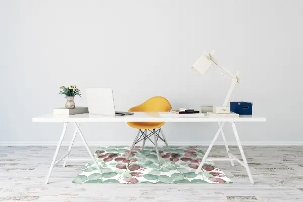 Podloga za pisarniški stol Floral pattern