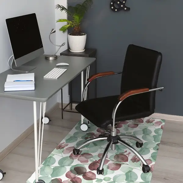 Podloga za pisarniški stol Floral pattern