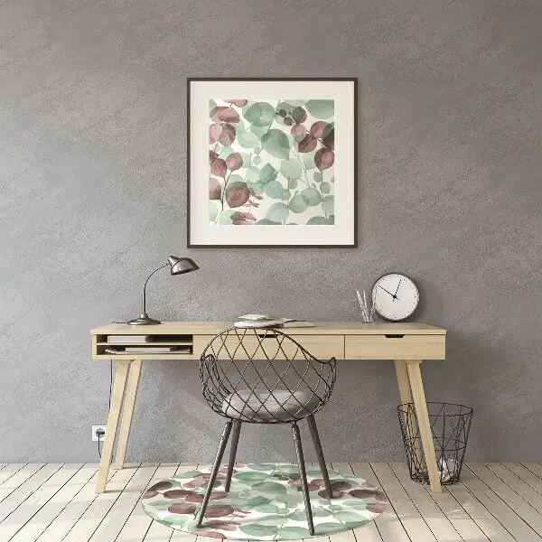 Podloga za pisarniški stol Floral pattern