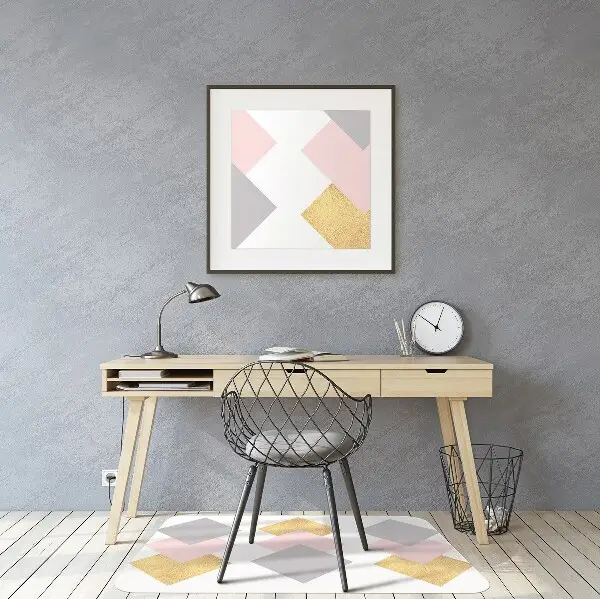 Zaščitna podloga za stol Colorful rhombus