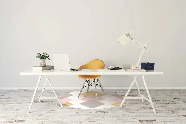 Zaščitna podloga za stol Colorful rhombus