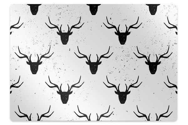 Zaščitna podloga za stol Black deer pattern