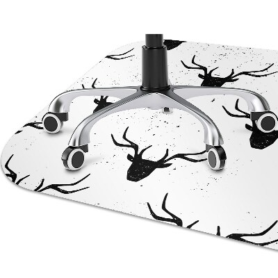 Zaščitna podloga za stol Black deer pattern