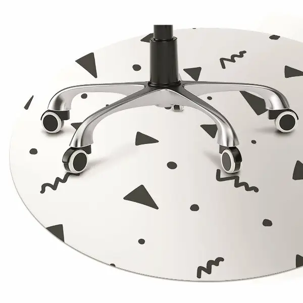 Zaščitna podloga za stol Geometric shapes