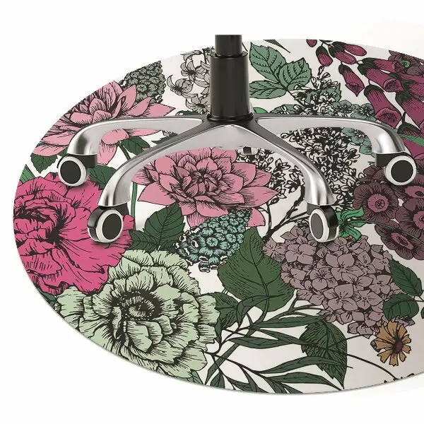 Zaščitna podloga za stol Vintage flowers
