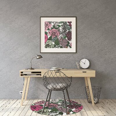 Zaščitna podloga za stol Vintage flowers