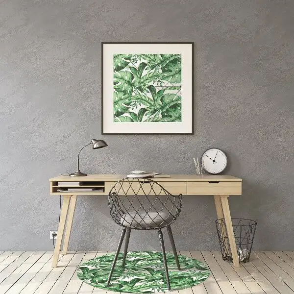 Podloga za pisarniški stol Geometric leaves