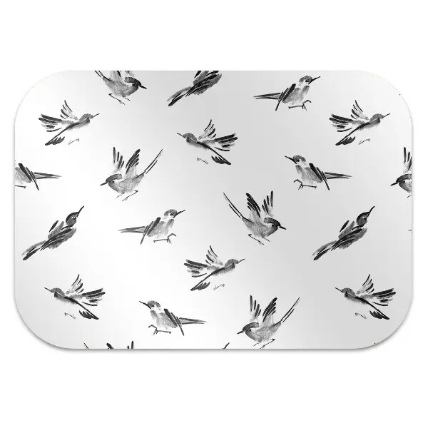 Zaščitna podloga za stol Painted sparrows