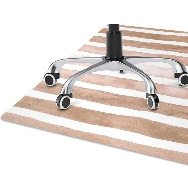 Podloga za pisalni stol Brown stripes