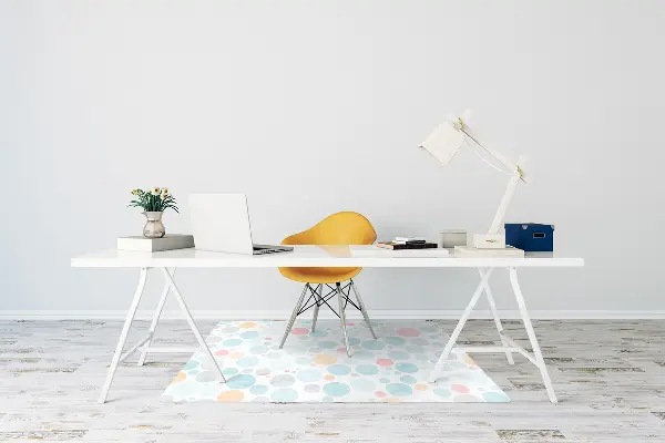 Podloga za zaščito tal Pastel dots