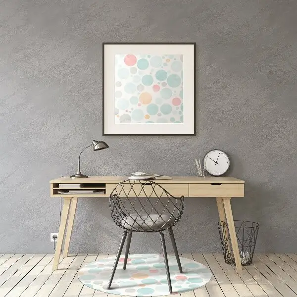 Podloga za zaščito tal Pastel dots