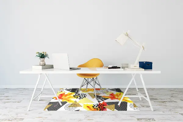 Podloga za pisarniški stol Geometric triangles