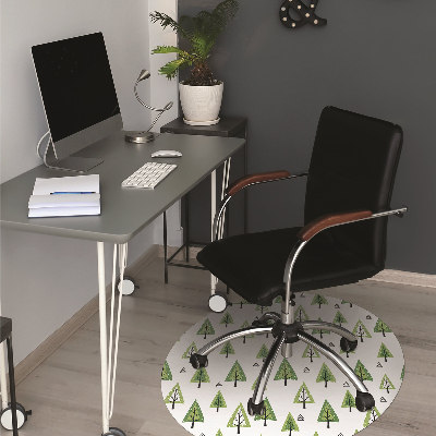 Podloga za pisarniški stol Triangular trees