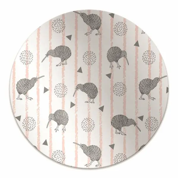 Podloga za zaščito tal Pattern birds kiwi