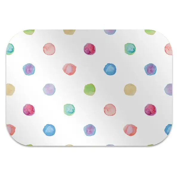 Podloga za pisarniški stol Colored dots