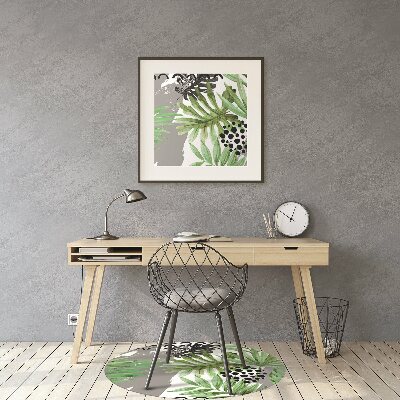 Podloga za pisalni stol Tropical leaves