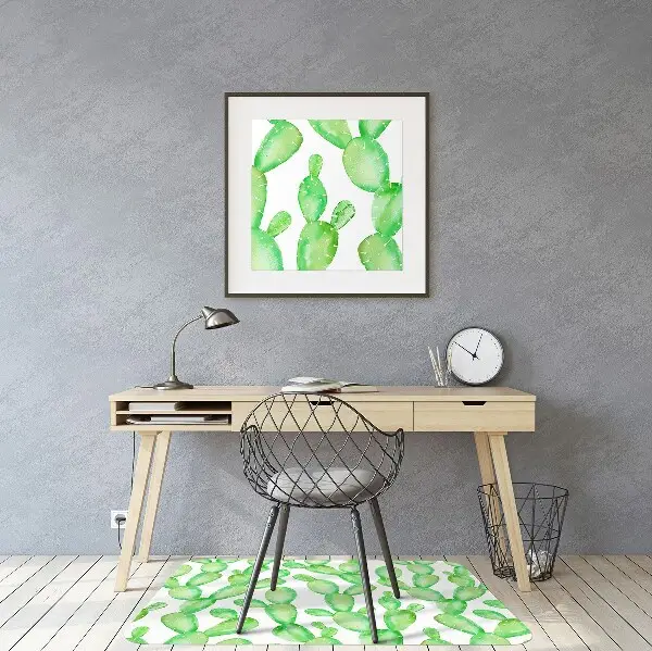 Podloga za pisarniški stol Pastel cacti