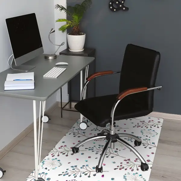 Podloga za zaščito tal Floral motif