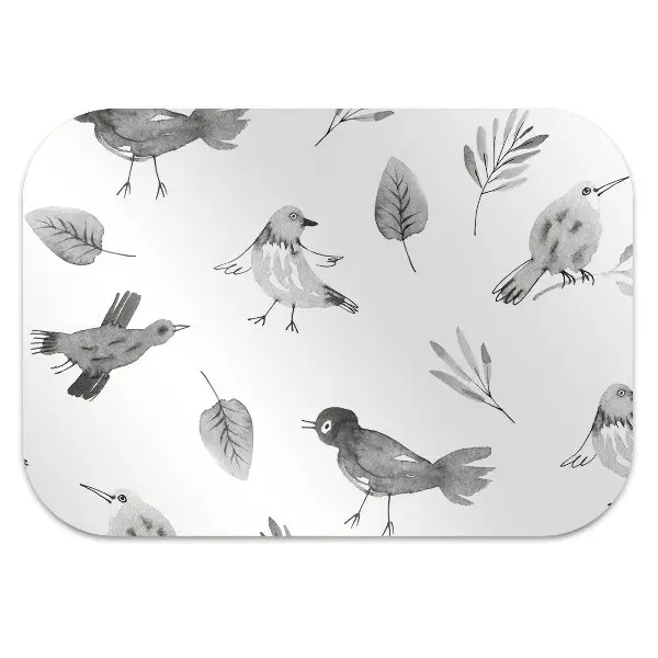 Podloga za pisarniški stol Drawn birds