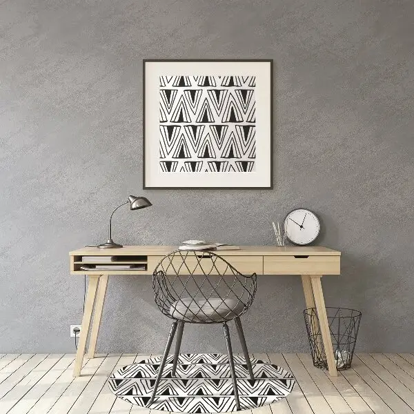 Podloga za zaščito tal Triangles pattern boho