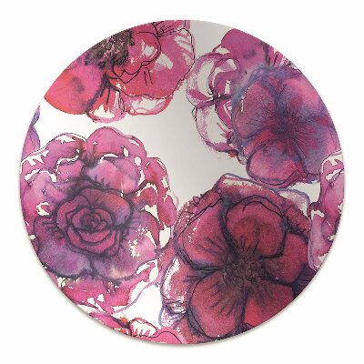 Podloga za pisarniški stol Red roses