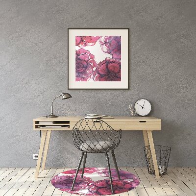 Podloga za pisarniški stol Red roses