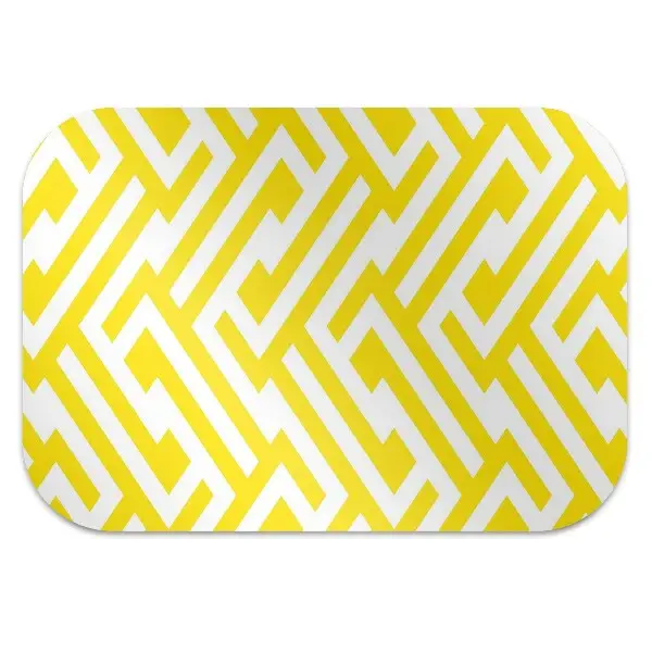 Podloga za pisarniški stol Yellow strap