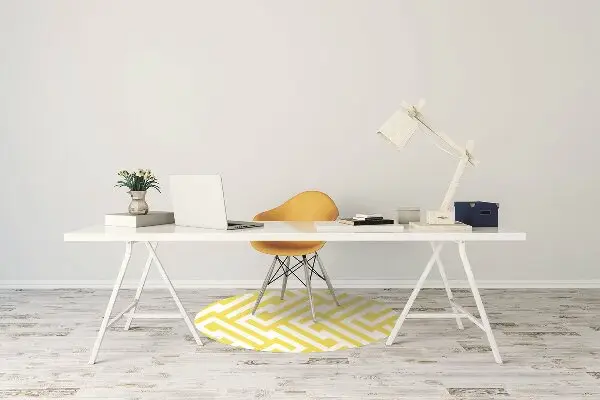 Podloga za pisarniški stol Yellow strap