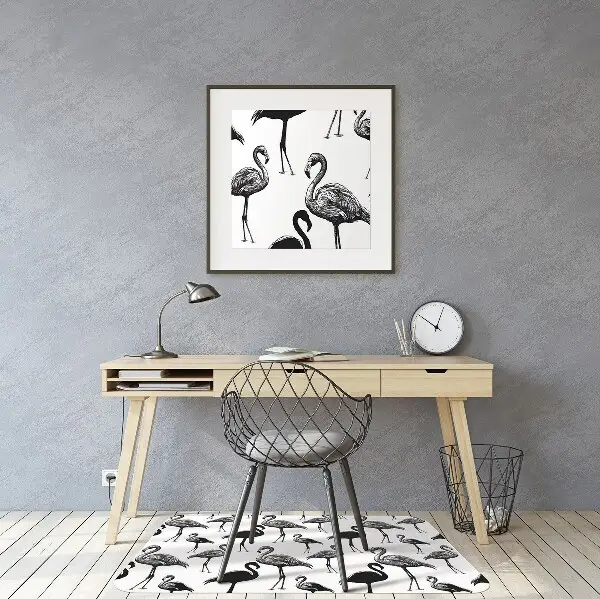 Podloga za stol Retro style of flamingo